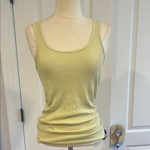 Michael Stars Women's Ribbed Tank Top - Light Green